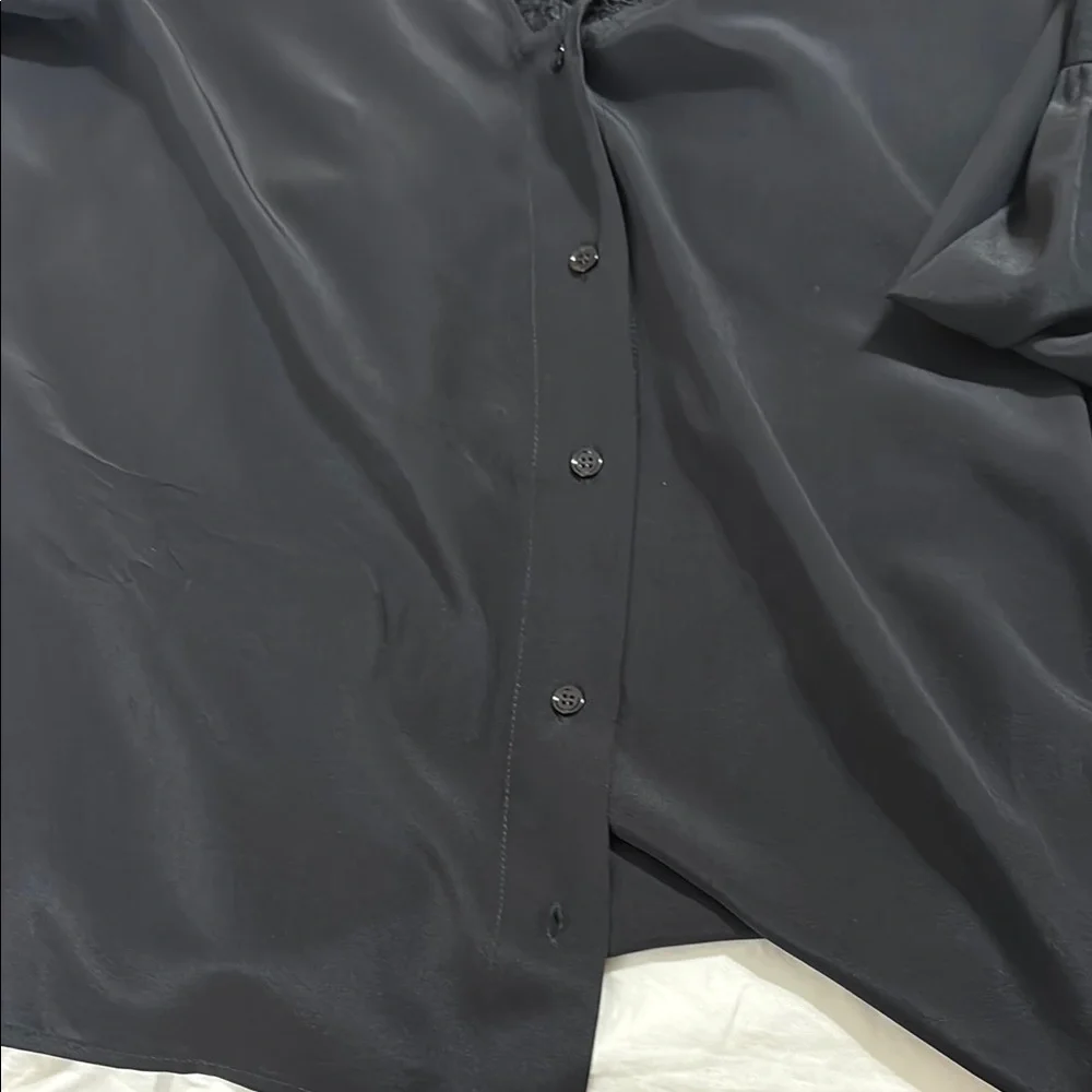 Sandro Floaty Silk Shirt - Picture 8 of 8